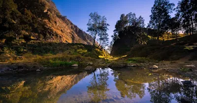 Lake Segara Anak 2.004 masl Mount Rinjani