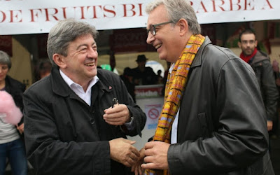 Jean-Luc Melenchon et Pierre Laurent