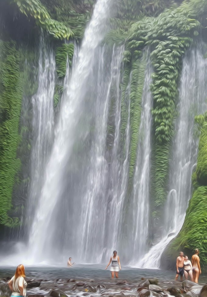 Water Fall Tiu Kelep Lombok