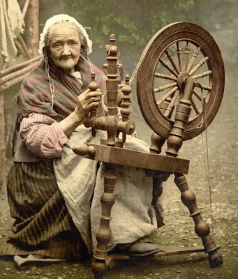 Spinning wheel - a device to