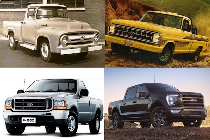 DE GERAÇÃO A GERAÇÃO - FORD F-100/F-1000/F-250/F-150