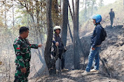 Sinergitas TNI/Polri Bersama Dinas Kehutanan Berhasil Cegah Meluasnya Karhutla Di Rantebua Toraja Utara