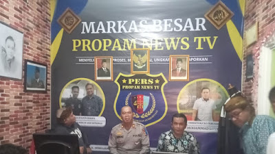 Di Hari Peresmian Propam News TV Gelar Pelatihan Jurnalistik