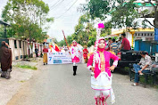 Marching Band UPT SMPN 2 Pangsid Sukses Meriahkan HUT Sidrap ke-679