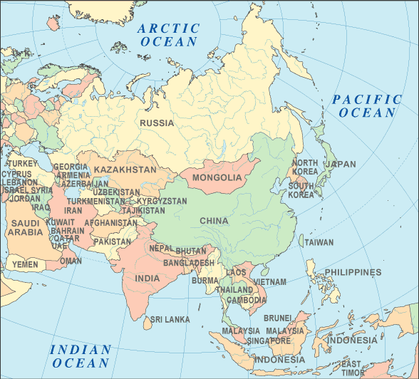 myanmar map of asia. One more stop in Asia then
