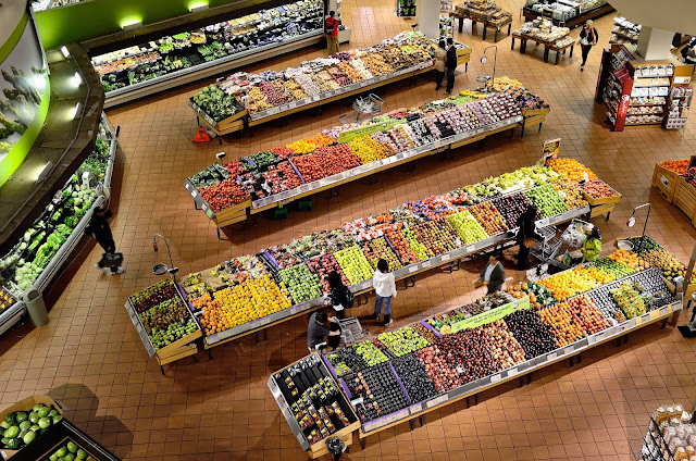 Food prices in Japanese supermarket