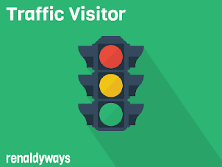 Cara Membuat Widget Traffic Visitors / Pengunjung Di Blog