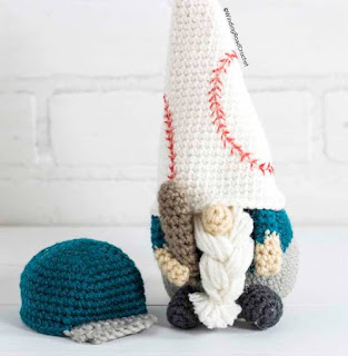 PATRON GRATIS GNOMO BEISBOL AMIGURUMI 42141