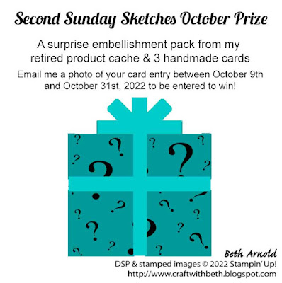 Second Sunday Sketches October 2022 prize graphic