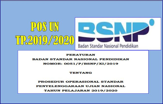 POS USBN SD SMP SMA dan SMK TP 2019/2020