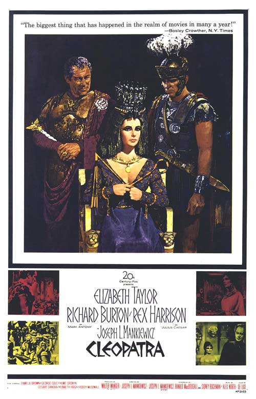1963 Cleopatra movie poster