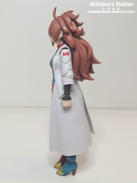 Review de S.H.Figuarts Android 21 Human Form Lab Coat ver. de Dragon Ball FighterZ, Tamashii Nations