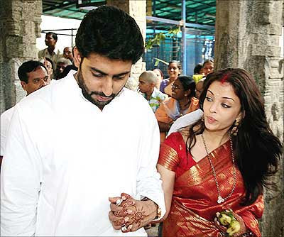 Aishwarya and Abhisek marriage anniversary photo