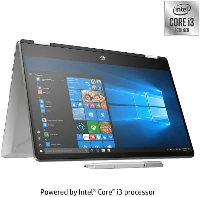  HP Pavilion x360 14-dh1025ne Convertible Laptop, 14 inches FHD, Intel® Core™ i3 high quality laptop on amazon.