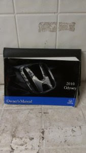 2010 Honda Odyssey Owners Manual