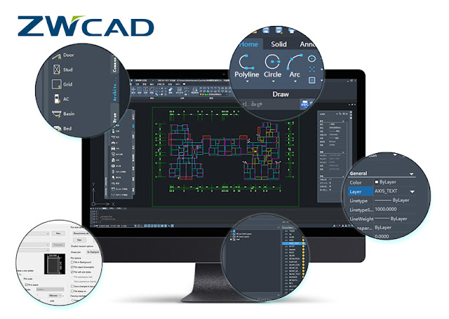 ZWCAD Aplikasi CAD Terbaik