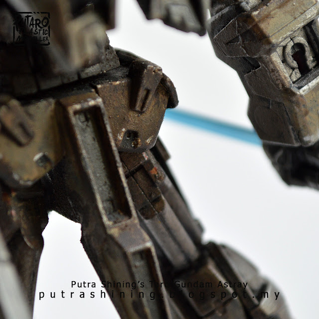 HG 1/144 Gundam Astray Red Frame Custom Paint Weathering by Putra Shining