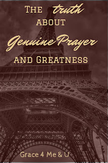 Remembering that prayer opens us up to greatness! | Ona C.