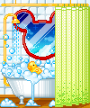 Gif de banho