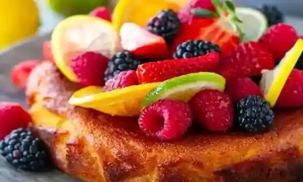 Gluten Free Summer Fruit Cake