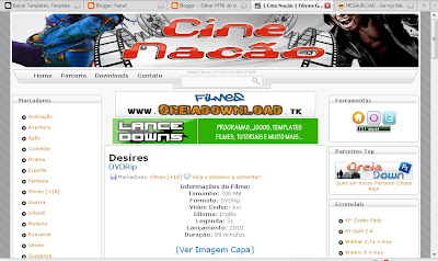 Template do Cine Nação