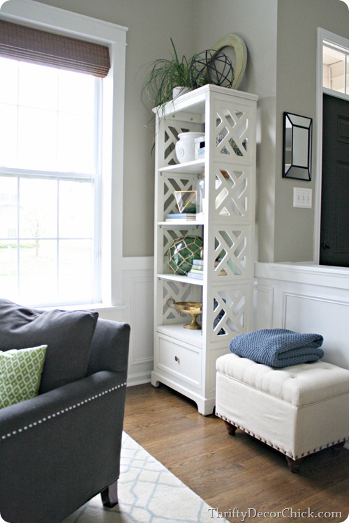 skinny bookcase 