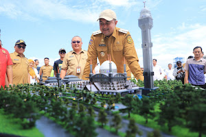 Bupati Bogor Rudy Susmanto Tinjau Proyek Masjid Raya: Progres Capai 12 Persen, Target Rampung Akhir 2025