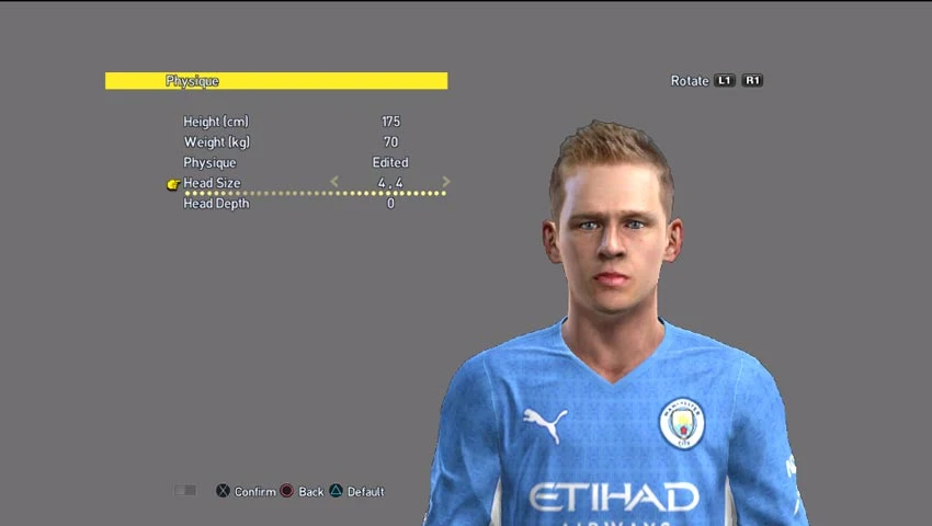 Oleksandr Zinchenko Face For PES 2013