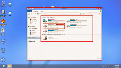 Learn how to hide files and folders in windows 8 step