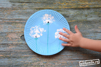 Paper plate arts for kids.  Zenart sun.  Fingerprint Dandelion. Детские рисунки. Солнышко в технике зенарт на бумажных тарелках. Рисуем одуванчики пальчиками. Зентангл, дудлинг, мандала.