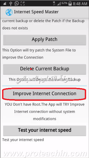 تسريع الأنترنت على هواتف الأندرويد طريقة مضمونة Internet Speed Master