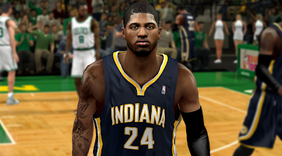 NBA 2K14 Paul George Realistic Face Mod