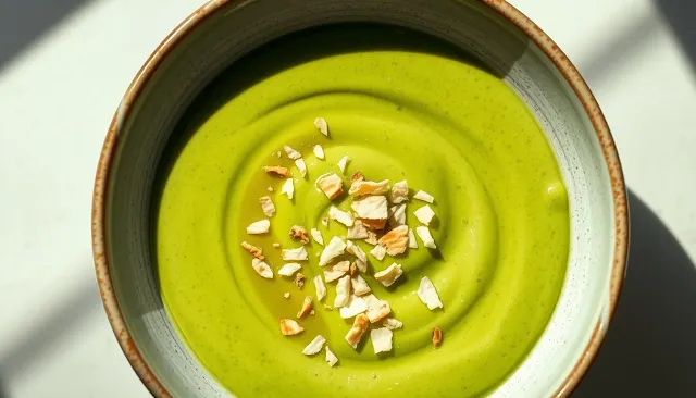 matcha chia seed pudding