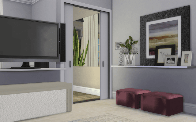 bedroom white sims 4