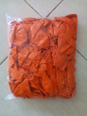 Balon Dekorasi Dove 12 Inchi Warna Orange
