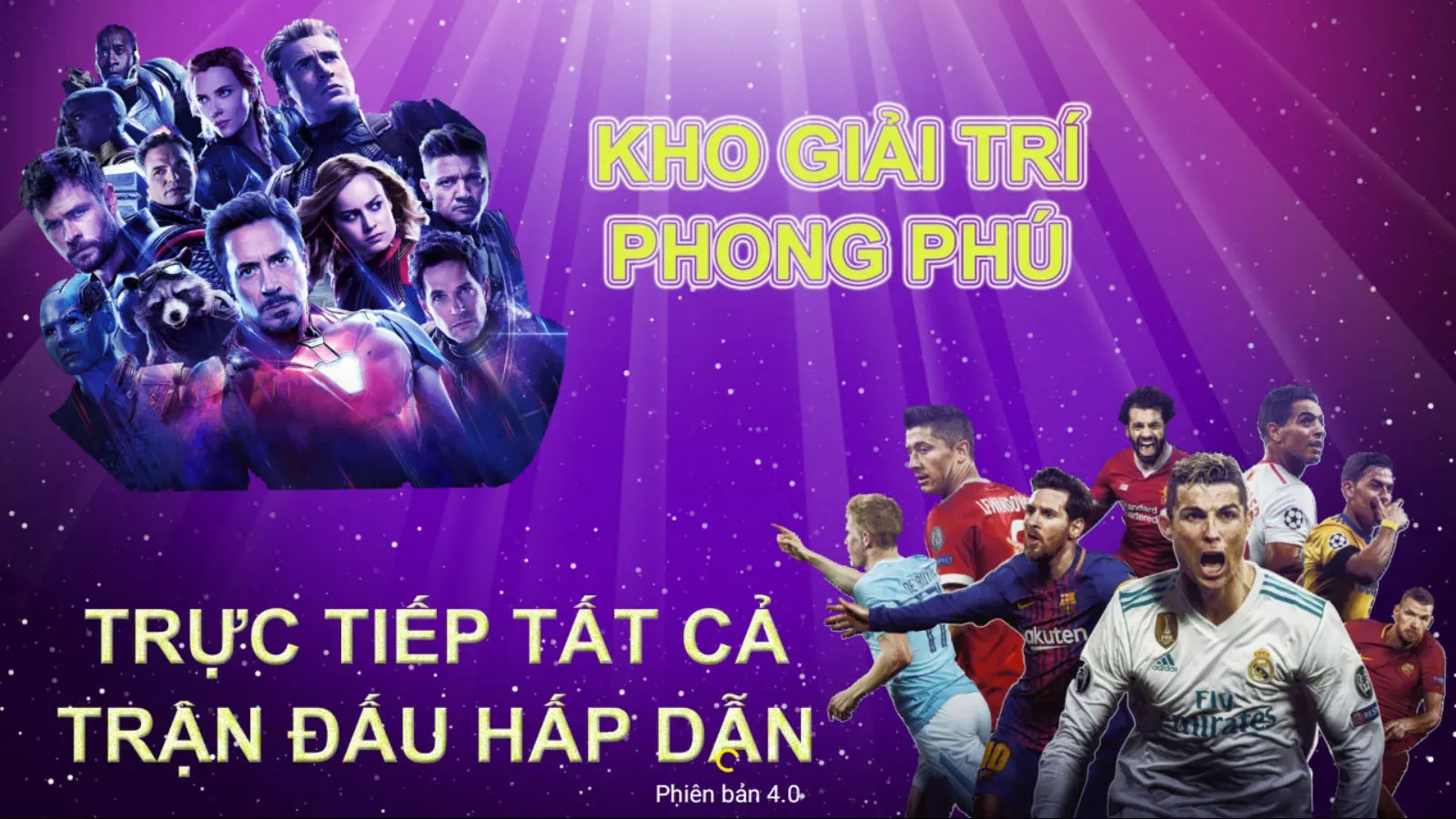Tải VSport TV phiên bản mới xem truyền hình bóng đá MIỄN PHÍ 