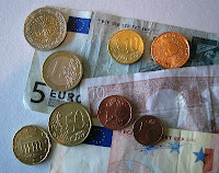 Euro notes and coins