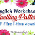 English Spelling Patterns PDF