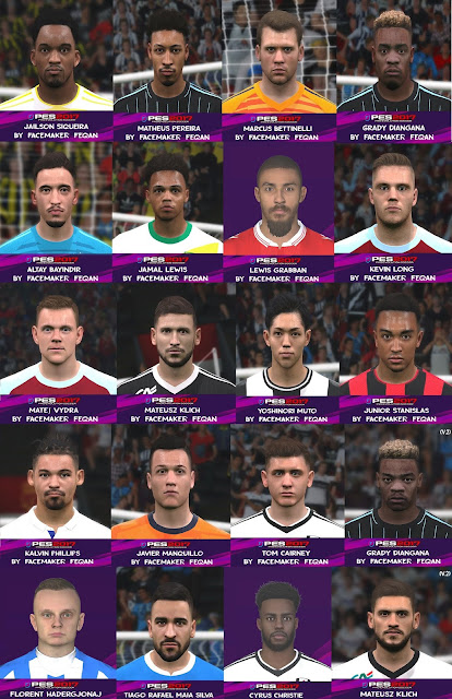 PES 2017 Facepack January 2020 by Feqan