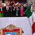Alfredo Del Mazo y Delfina Gómez encabezaron los festejos por el CCXIII Aniversario del inicio de la independencia de México