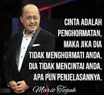 Kata Kata Bijak Mario Teguh Tentang Cinta Yang Bertepuk Sebelah Tangan