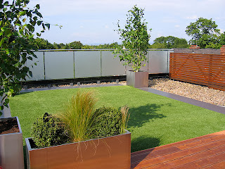 Artificial Turf on a balcony or terrace