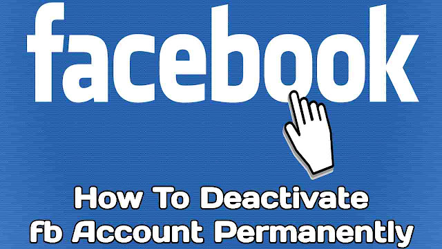 How To Deactivate fb Account