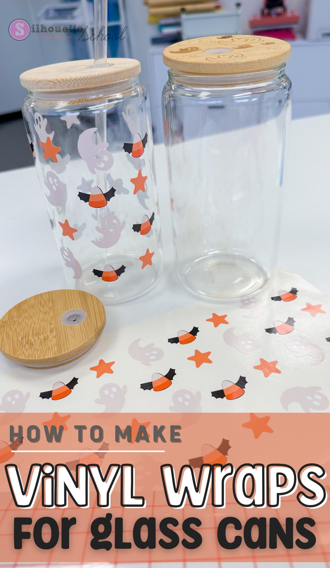 How to Engrave Bamboo Lids for Glass Cans and Tumblers - Silhouette School