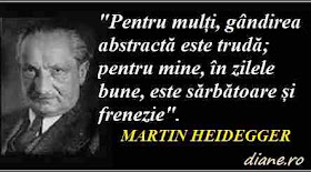 Citate Martin Heidegger 