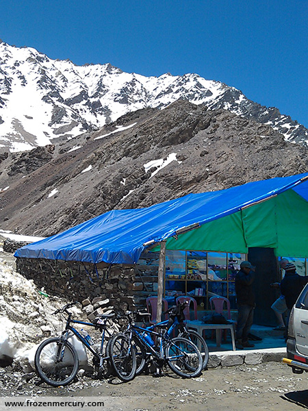 Lunch break spot after Baralacha La Pass