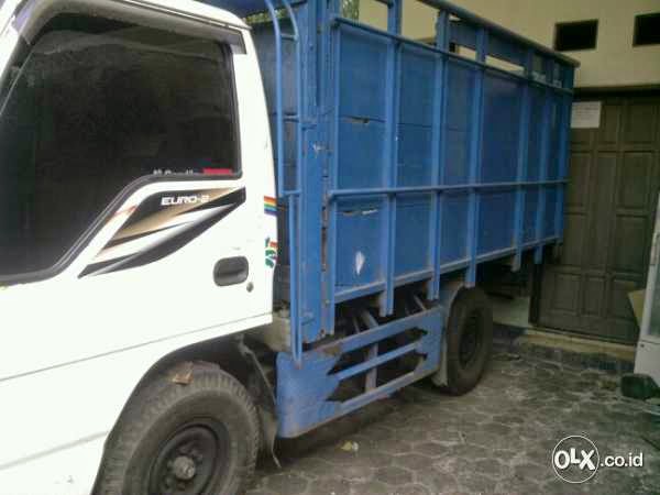 Izusu Elf 2011 Truk  Engkel  Bak Kayu Km 40 000 Truk  Bekas 