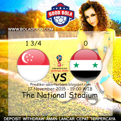 "Agen Bola - Prediksi Skor Singapore vs Syria Posted By : Prediksi-skorterbaru.blogspot.com"