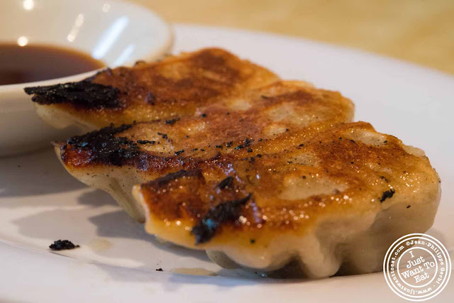 Image of Pork and vegetable veggie gyoza at Sapporo Ramen in NYC, New York