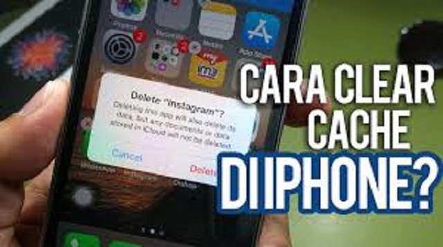 Cara hapus cache aplikasi di iphone